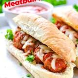 Meatball Parmigiana Sub