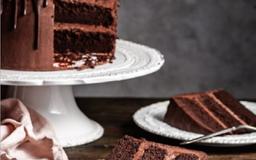 Chocolate Cake Slice